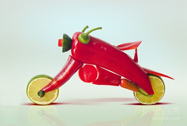 用食物组成的小玩意儿 吃货们来试试呗(图8) 用食物组成的小玩意儿 吃货们来试试呗(图8)